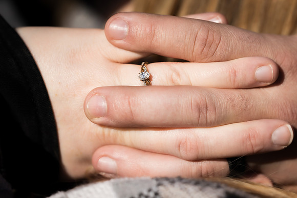 Megan Dalton and Tyler Stockner Engagement 2025