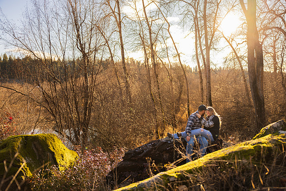 Megan Dalton and Tyler Stockner Engagement 2025