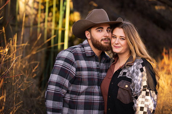 Megan Dalton and Tyler Stockner Engagement 2025
