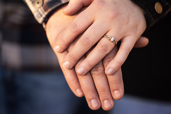 Megan Dalton and Tyler Stockner Engagement 2025