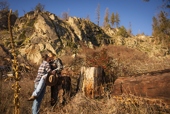Megan Dalton and Tyler Stockner Engagement 2025