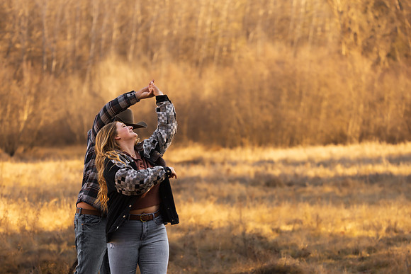 Megan Dalton and Tyler Stockner Engagement 2025