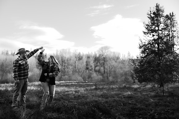 Megan Dalton and Tyler Stockner Engagement 2025