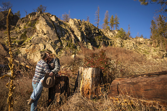 Megan Dalton and Tyler Stockner Engagement 2025