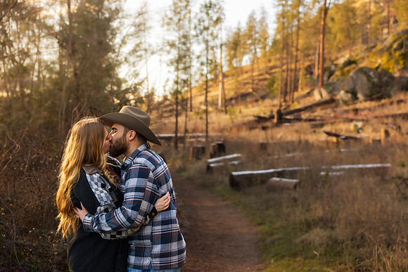 Megan Dalton and Tyler Stockner Engagement 2025