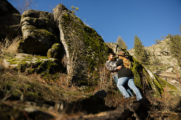Megan Dalton and Tyler Stockner Engagement 2025