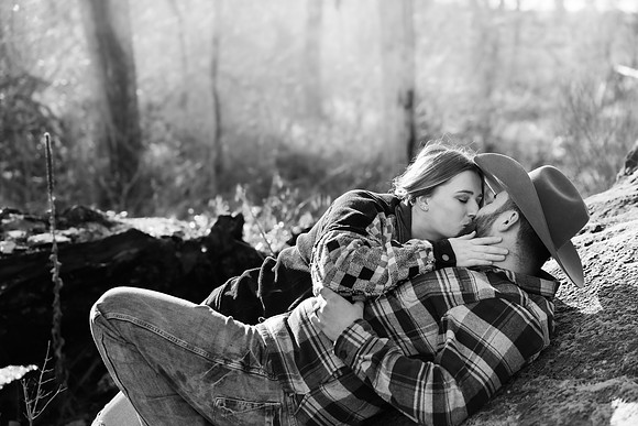 Megan Dalton and Tyler Stockner Engagement 2025