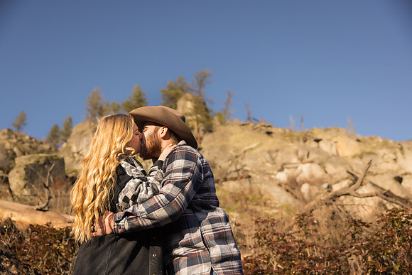 Megan Dalton and Tyler Stockner Engagement 2025