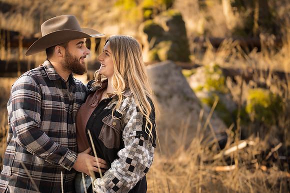 Megan Dalton and Tyler Stockner Engagement 2025