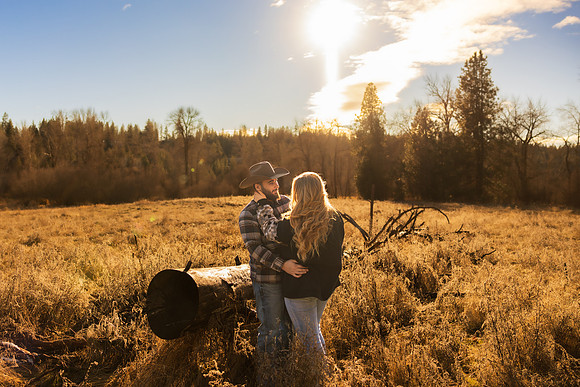 Megan Dalton and Tyler Stockner Engagement 2025