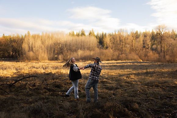 Megan Dalton and Tyler Stockner Engagement 2025
