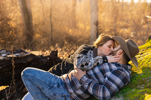 Megan Dalton and Tyler Stockner Engagement 2025