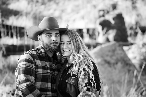 Megan Dalton and Tyler Stockner Engagement 2025