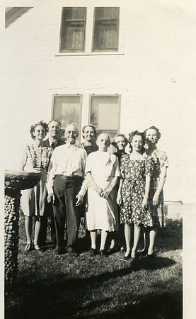 John & Karen Jensen & Kids - Martha, Peter, John, Hannah, Karen, Sena, Lois, Bessie