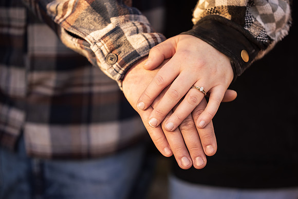 Megan Dalton and Tyler Stockner Engagement 2025
