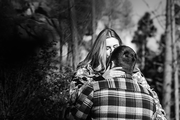 Megan Dalton and Tyler Stockner Engagement 2025