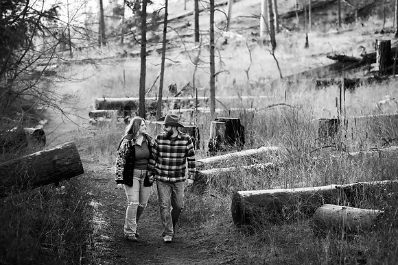 Megan Dalton and Tyler Stockner Engagement 2025