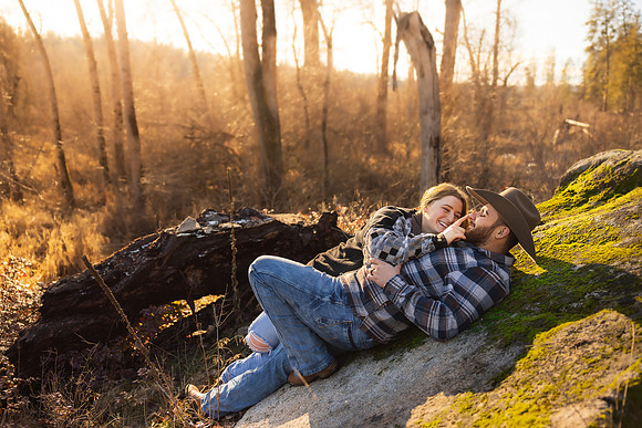 Megan Dalton and Tyler Stockner Engagement 2025