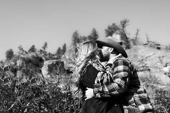 Megan Dalton and Tyler Stockner Engagement 2025