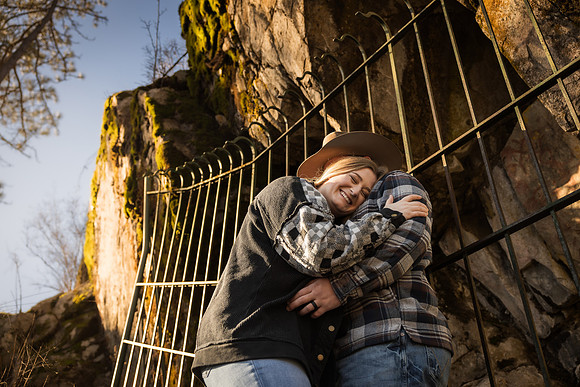 Megan Dalton and Tyler Stockner Engagement 2025