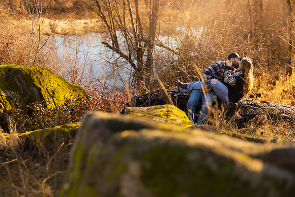 Megan Dalton and Tyler Stockner Engagement 2025