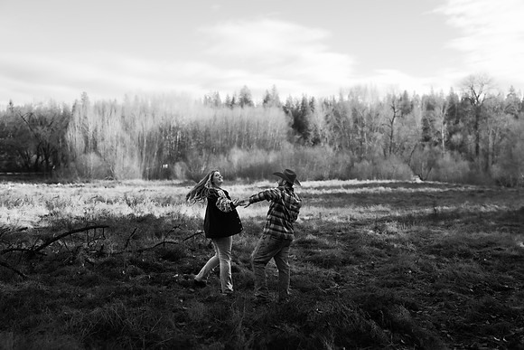 Megan Dalton and Tyler Stockner Engagement 2025