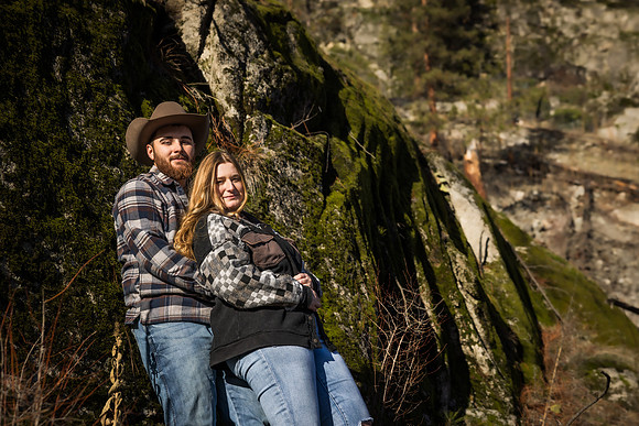 Megan Dalton and Tyler Stockner Engagement 2025