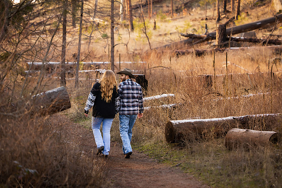 Megan Dalton and Tyler Stockner Engagement 2025