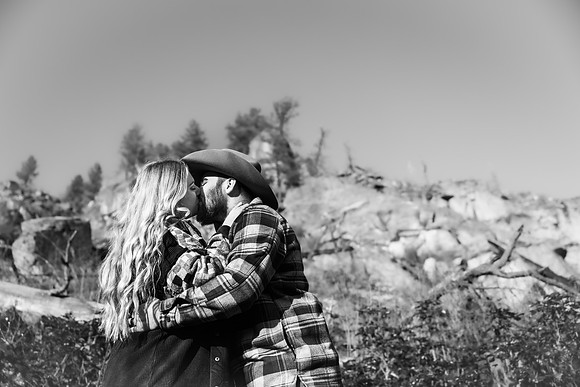 Megan Dalton and Tyler Stockner Engagement 2025